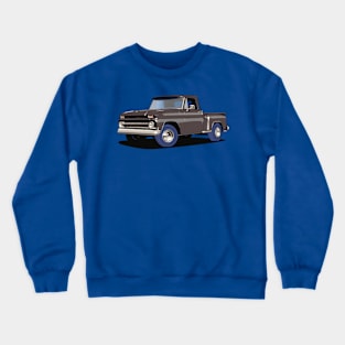 Chevrolet C10 in Black Crewneck Sweatshirt